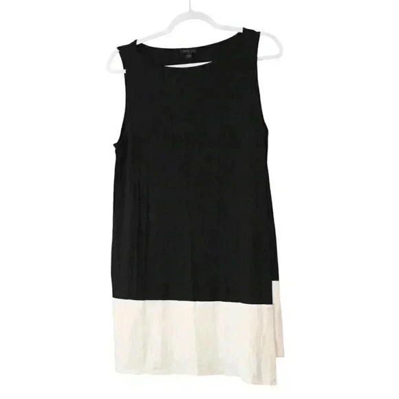 J Jill Wearever Collection Dress Size Medium Tank Colorblock Casual Stretch - Picture 1 of 12